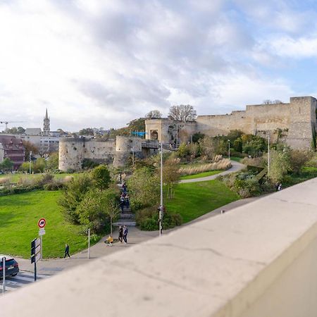 Superbe Appart Chic, Hyper Centre, Vue Chateau, Parking Inclus Caen Exterior photo