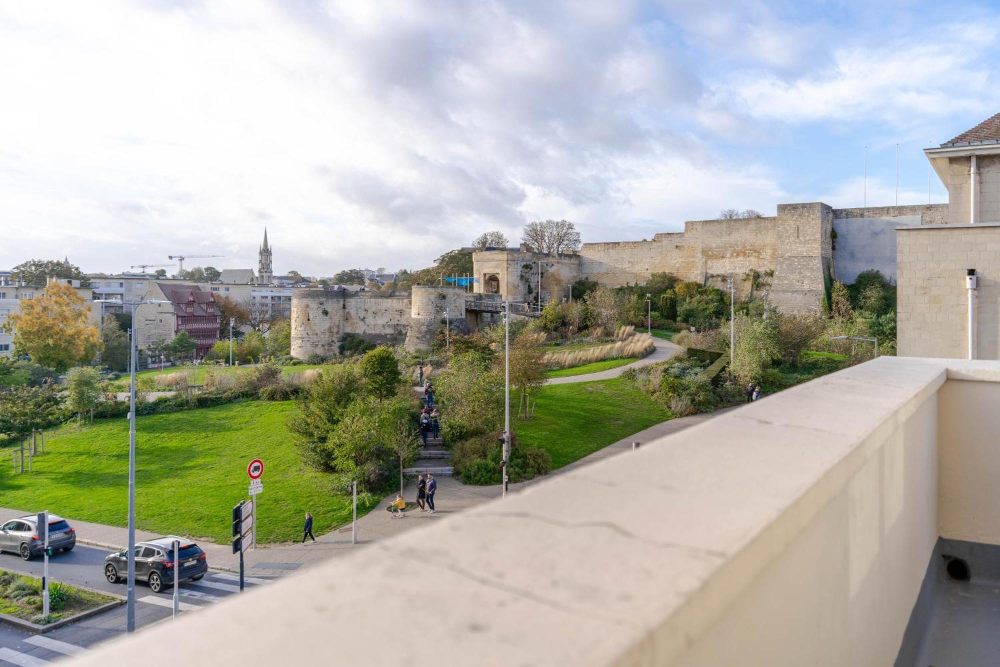 Superbe Appart Chic, Hyper Centre, Vue Chateau, Parking Inclus Caen Exterior photo