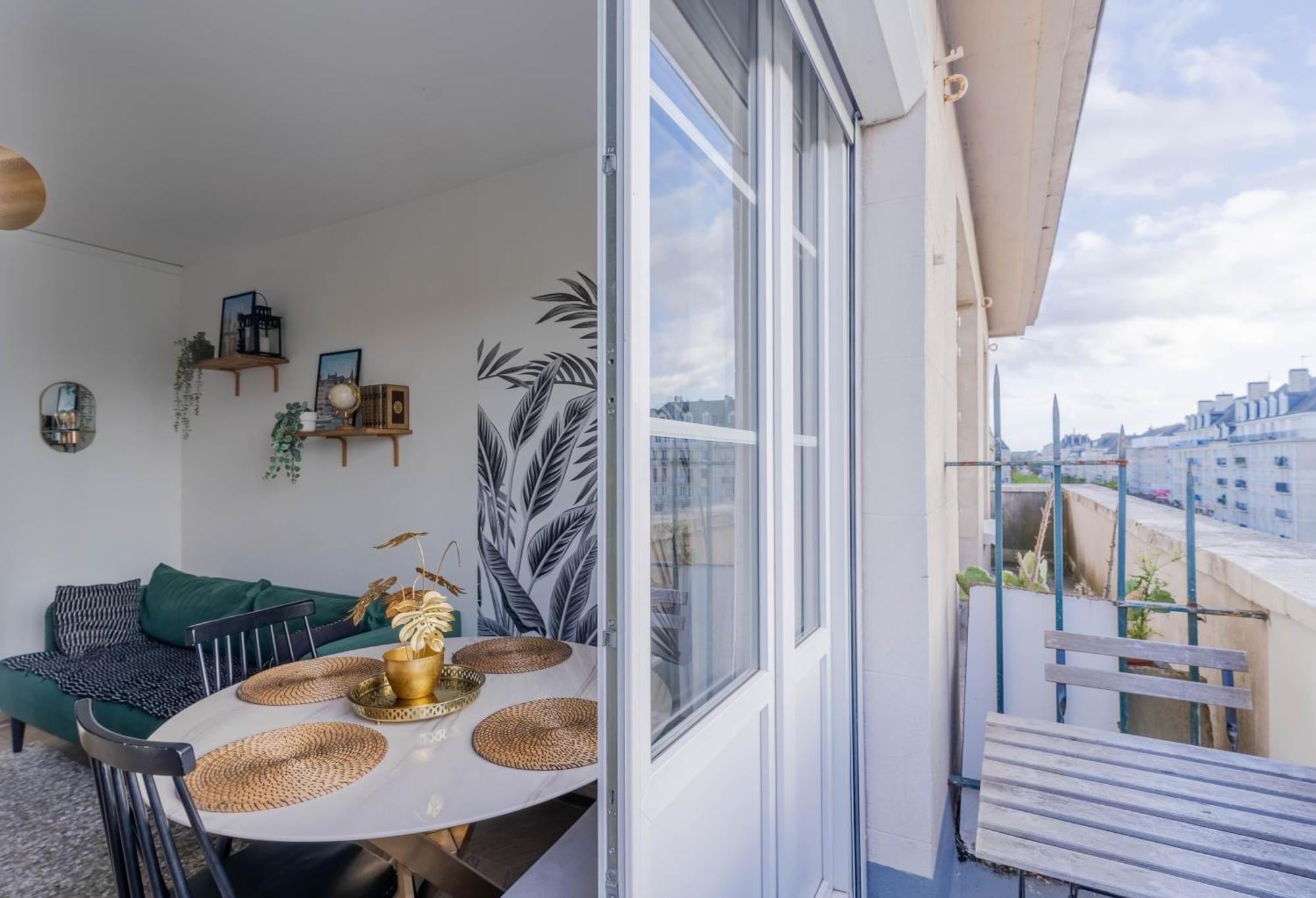 Superbe Appart Chic, Hyper Centre, Vue Chateau, Parking Inclus Caen Exterior photo
